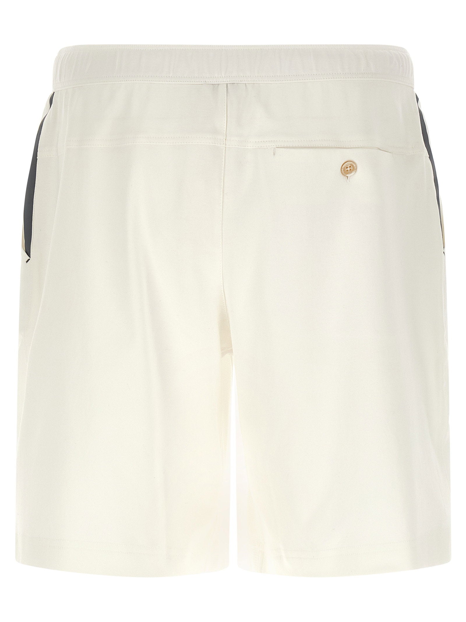 Brunello Cucinelli Interlock Cotton Bermuda Shorts - view 2