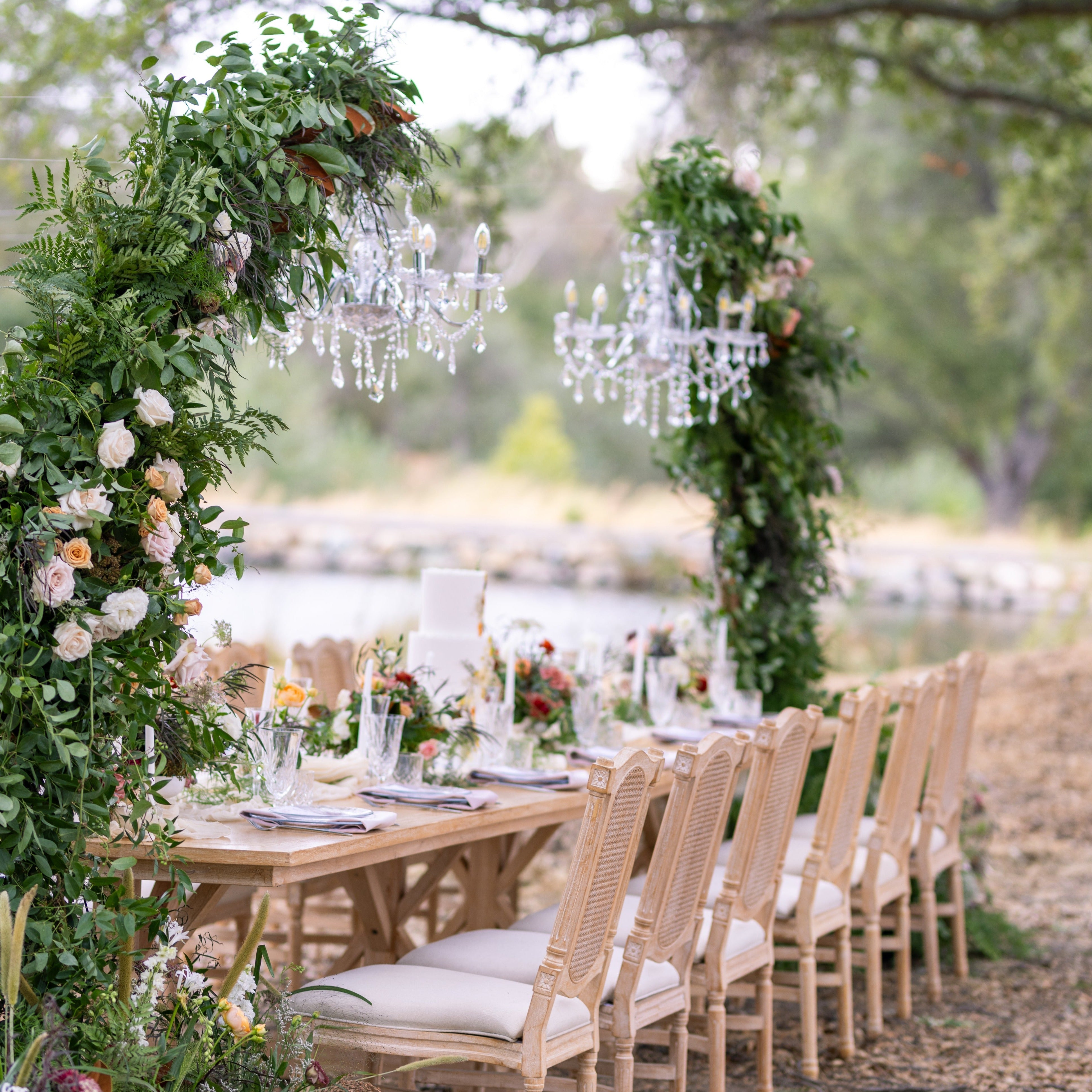 fiftyflowers.com Dusty Orange and Green Oasis Styled Shoot - view 6