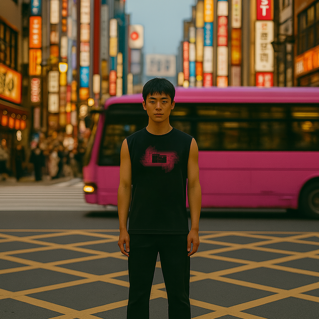 Instinct First The Temple - Sleeveless T-Shirt ( Black) - view 4