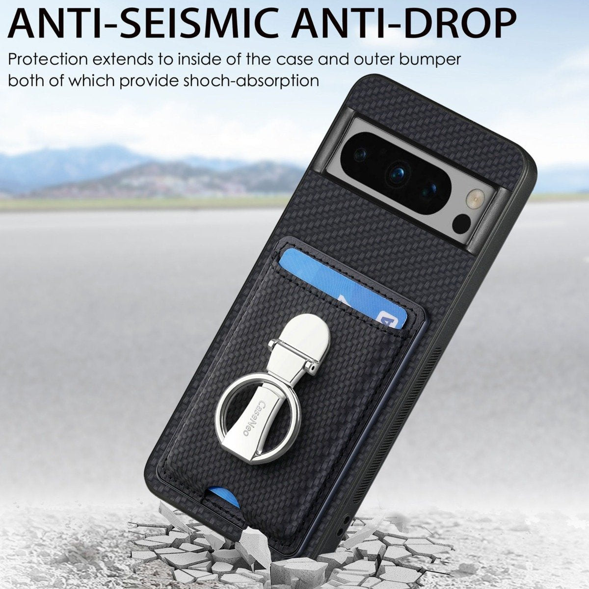 Million Cases Elite Wallet Guard Metal Bracket Case - Google - view 5