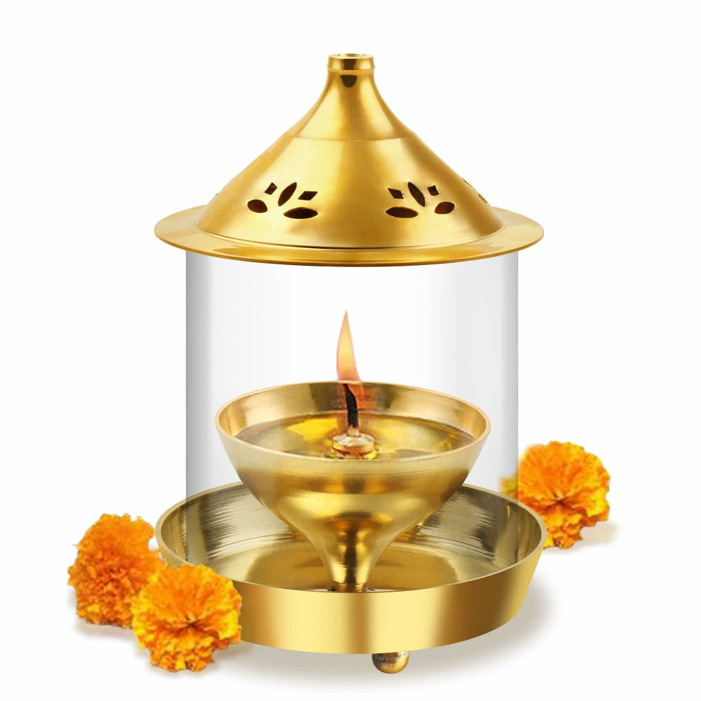 Shubham Diya (Treo by Milton) – Gold - view 7