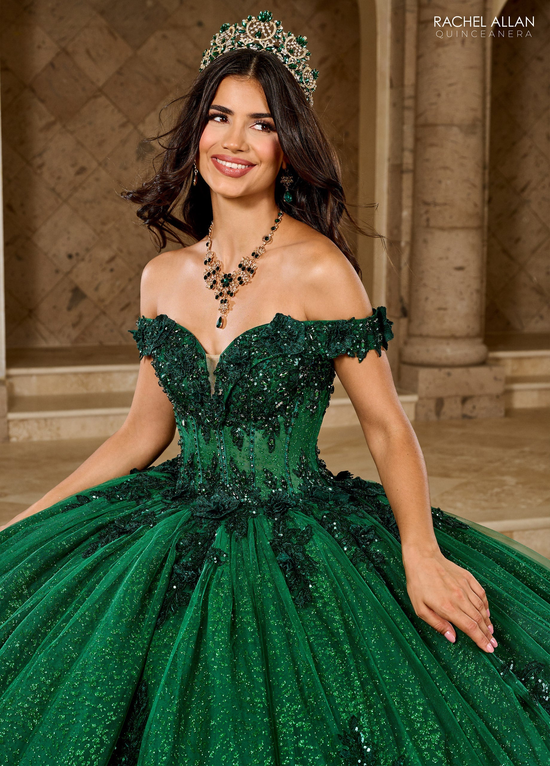 Mary's Bridal Off Shoulder Quinceanera Dress by Rachel Allan RQ2215 - view 8