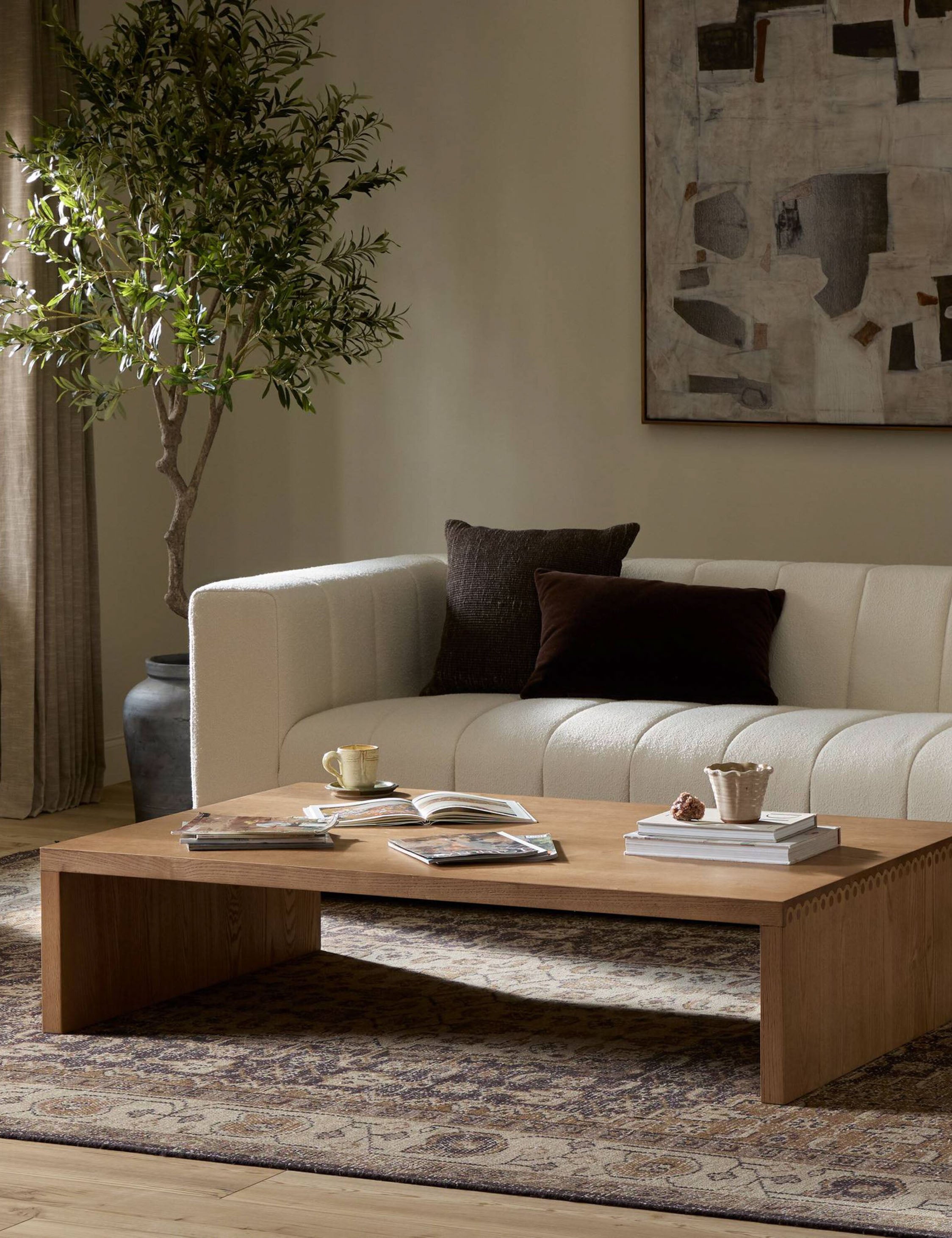 Lulu and Georgia Hathaway Coffee Table by Amber Lewis x Four Hands - view 2