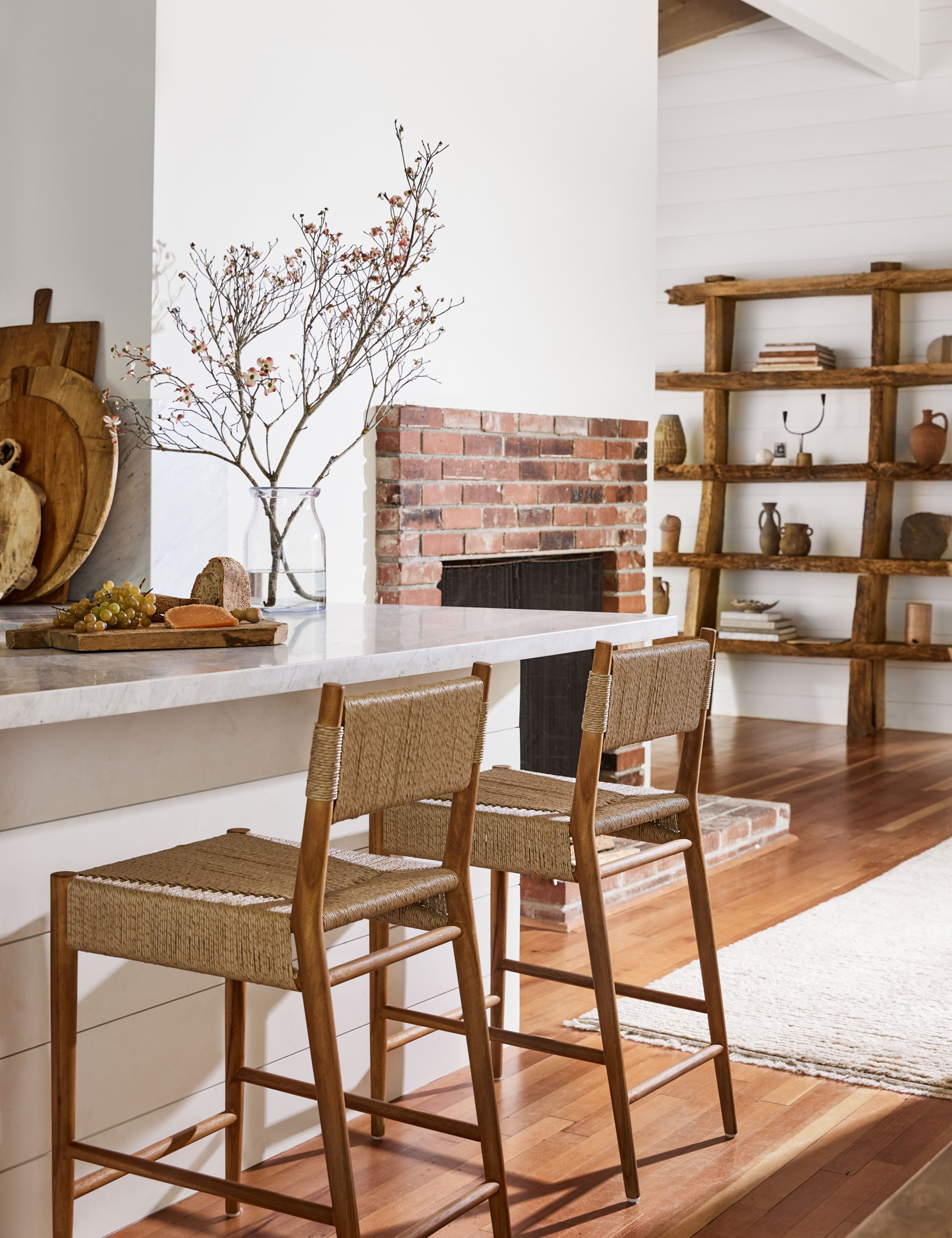 Lulu and Georgia Prue Indoor / Outdoor Counter Stool - view 2