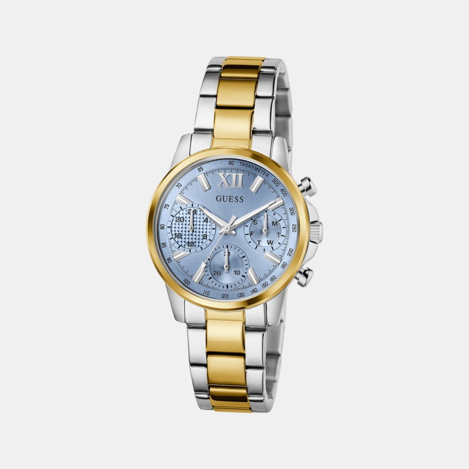 Guess Bailey Women Quartz Ice Blue Dial Multi-Function Stainless Steel Watch GW0933L3 - view 2