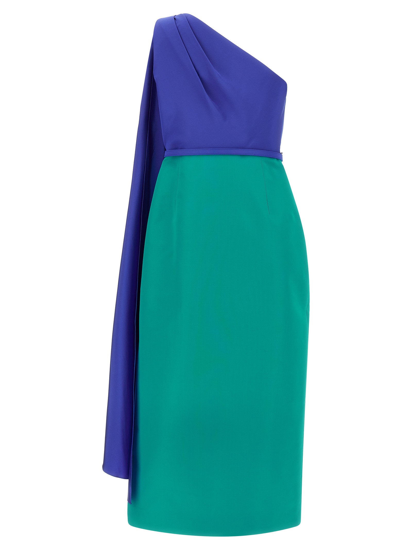 Carolina Herrera Color Block Dress – 100% silk - view 2