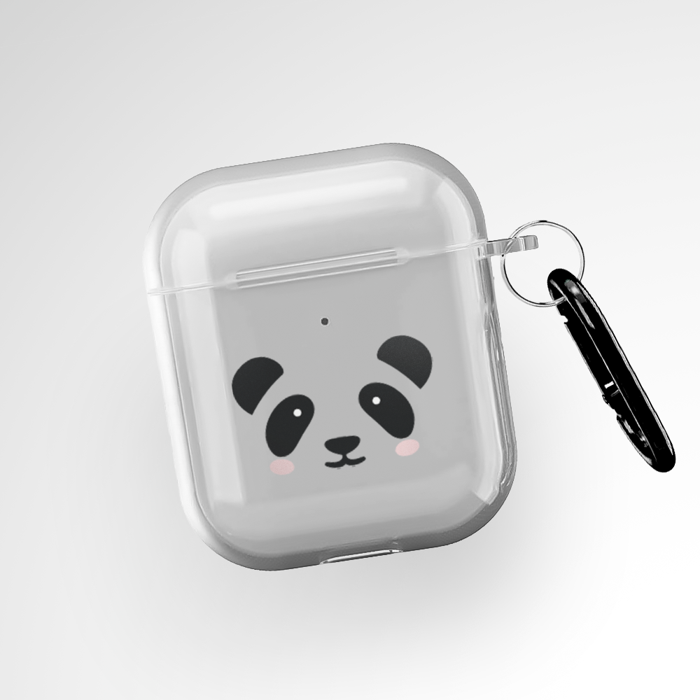 Cover It Up Panda Clear Airpods 2nd Gen Case Covers