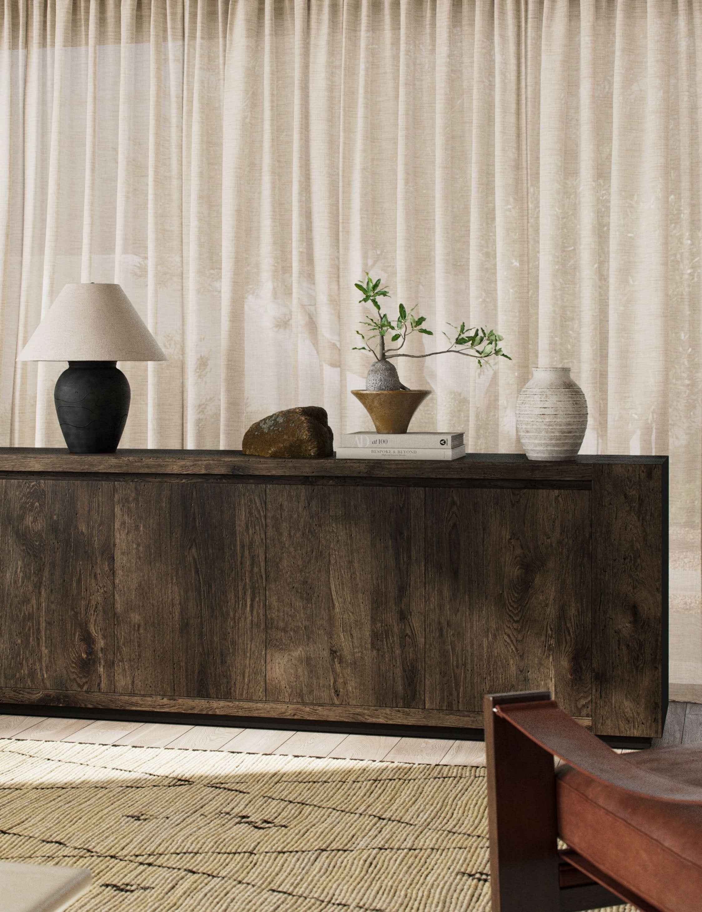 Lulu and Georgia Bevan Sideboard – Dark Brown - view 3