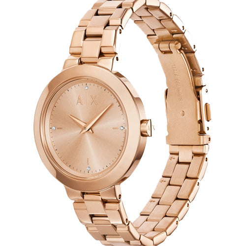 Armani Exchange Jackie Rose Gold Dial Women 36mm AX5177 - view 2