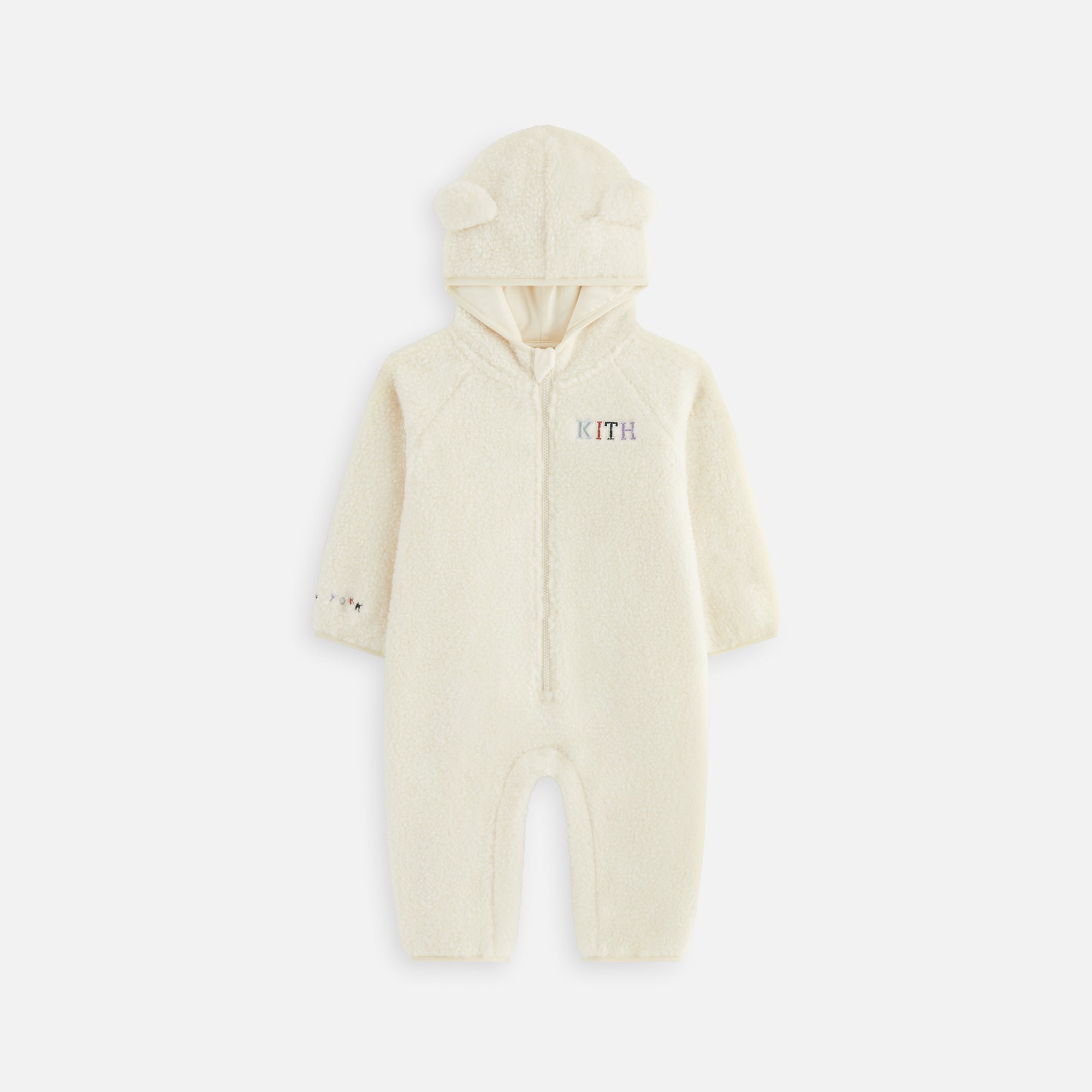 York world sherpa – Kith Baby New York to the World Sherpa Coverall - Silk