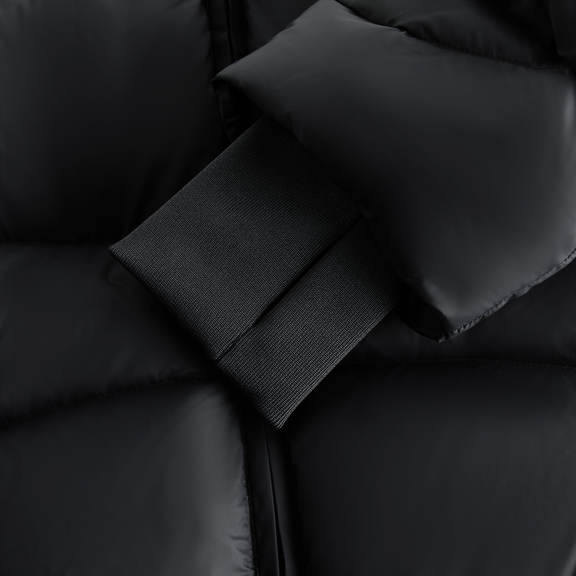 Kith Women Corey Hooded Nylon Puffer - Black - view 8