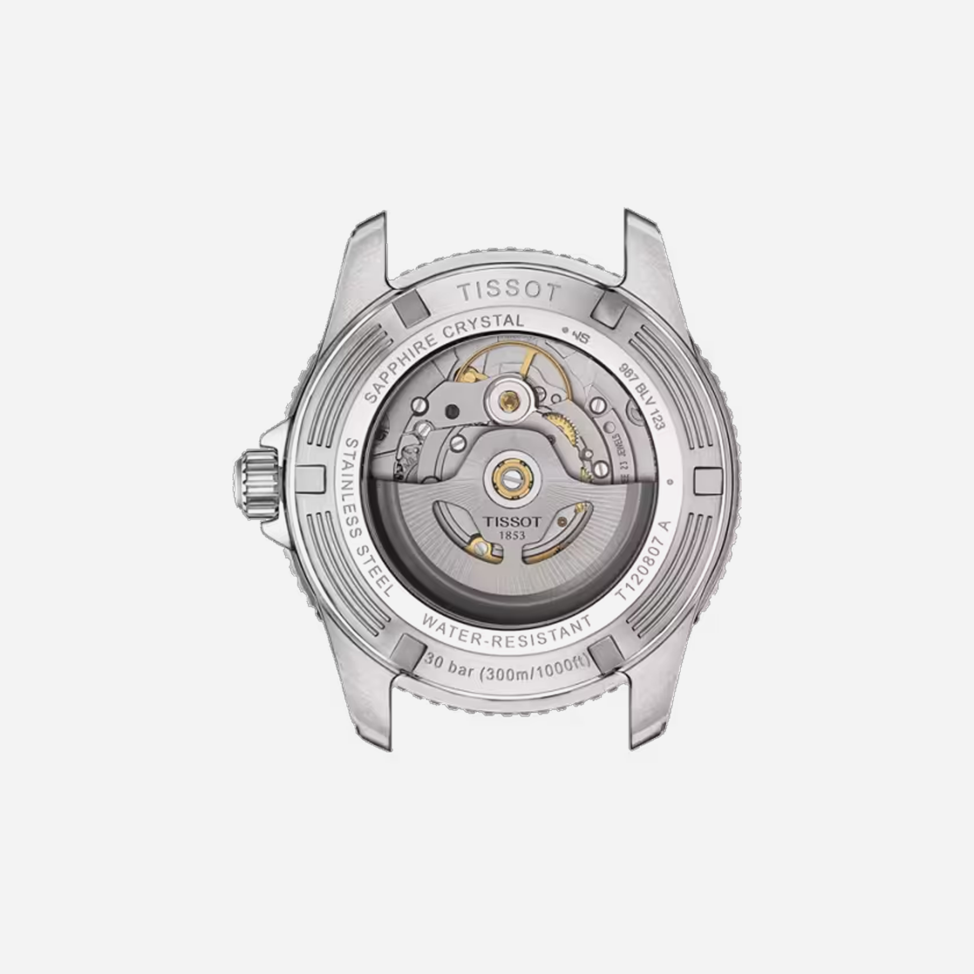Tissot Seastar 1000 Powermatic 80 Black Dial Two-Tone Yellow Gold 40mm - view 2