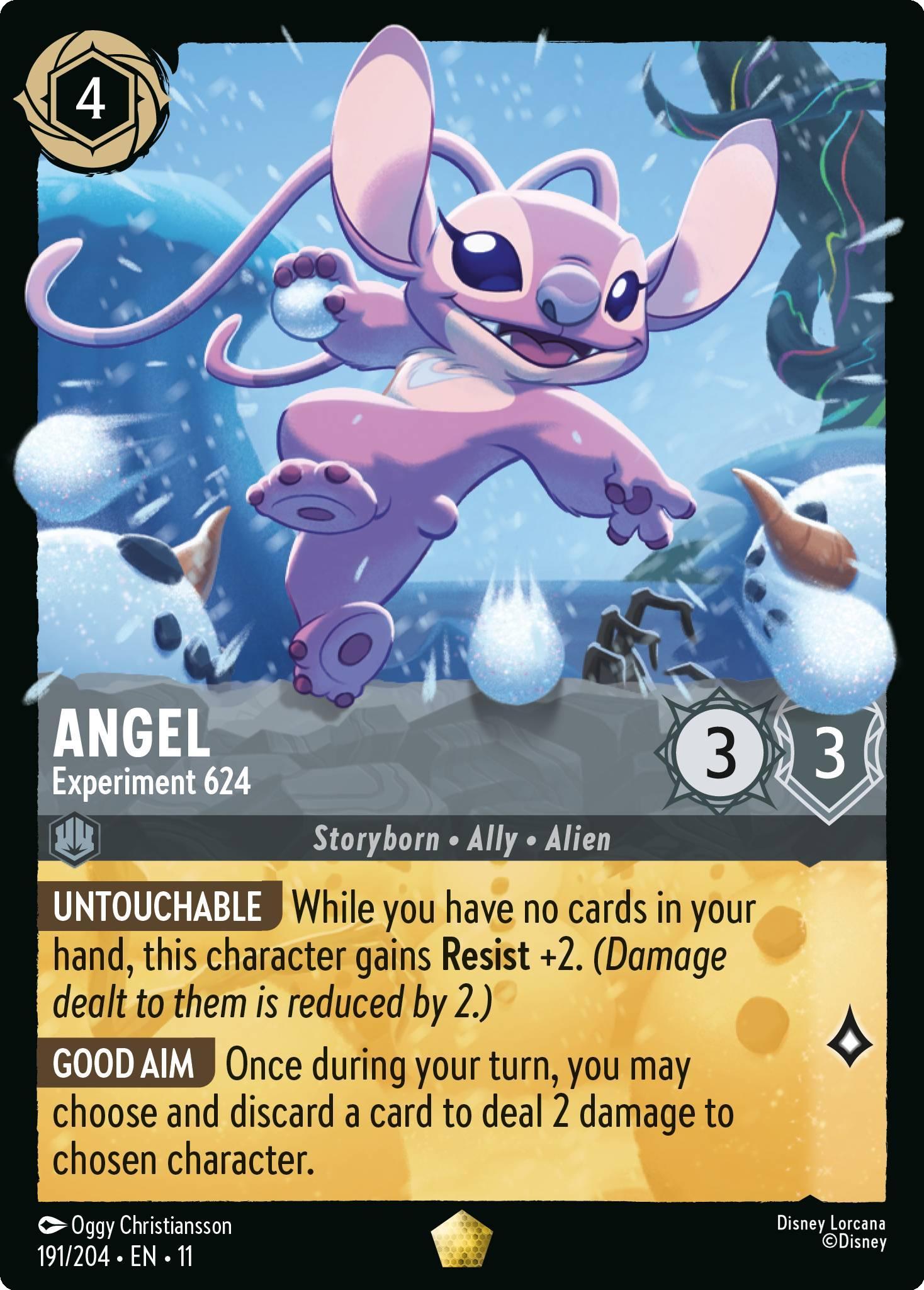 204 winterspell non-foil – Lorcana Angel - Experiment 624 - 191/204 [Winterspell] [Non-Foil]