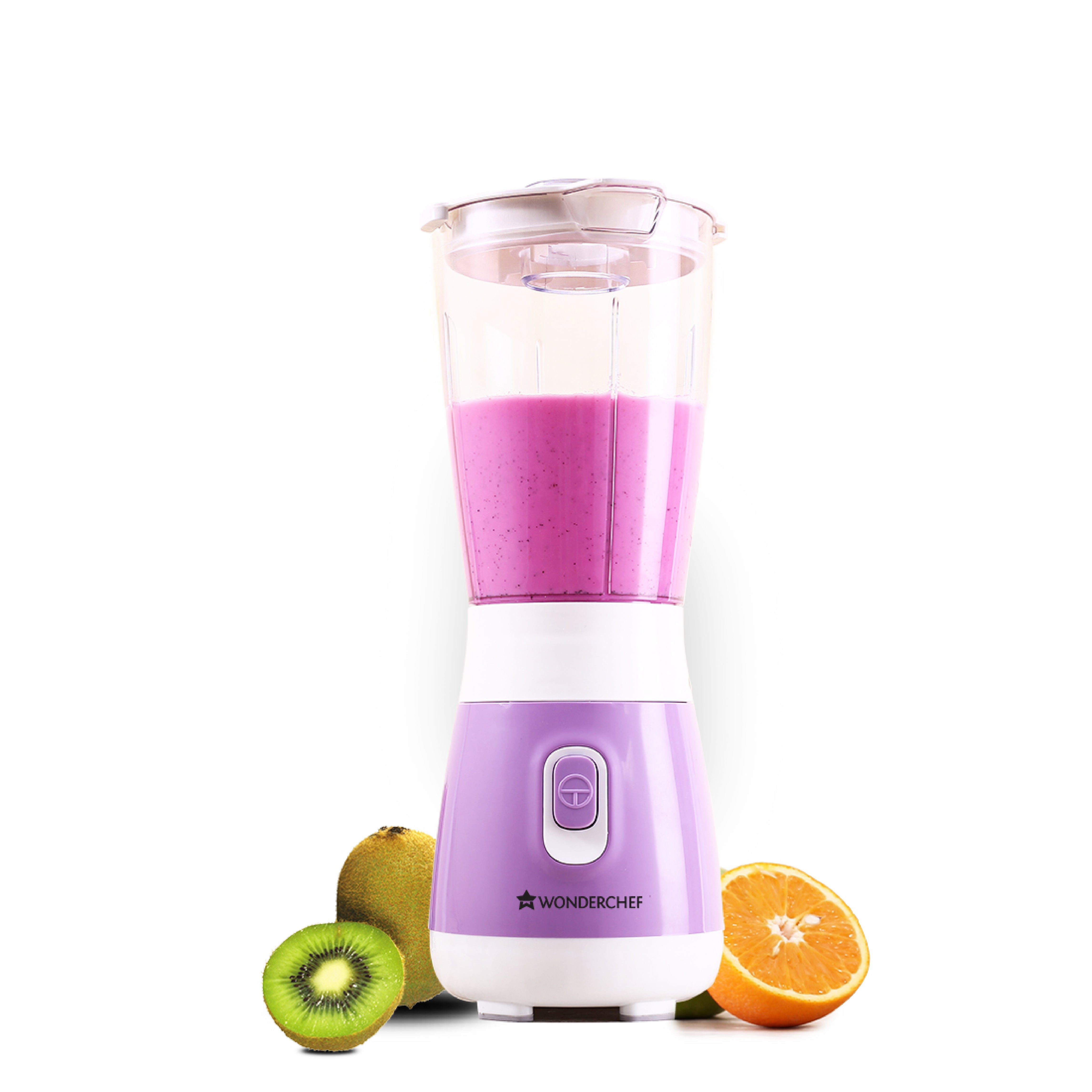 Wonderchef Orchid Personal Blender, 250W Copper Motor, 600ml Transparent.