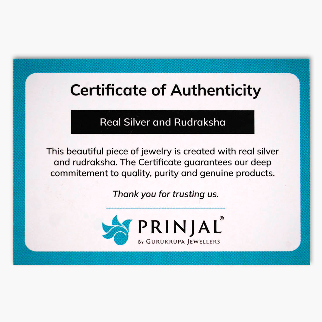 Prinjal Jewellers Silver Trishul Pendant with Chain - view 7