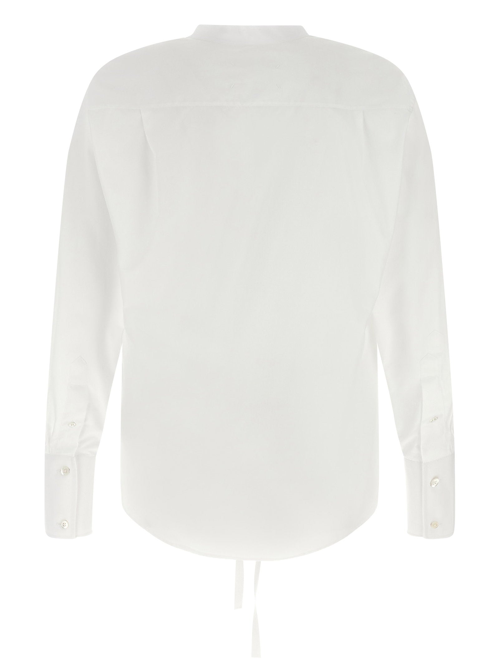 Maison Margiela Raw Cut Hem Shirt – 100% cotton - view 2