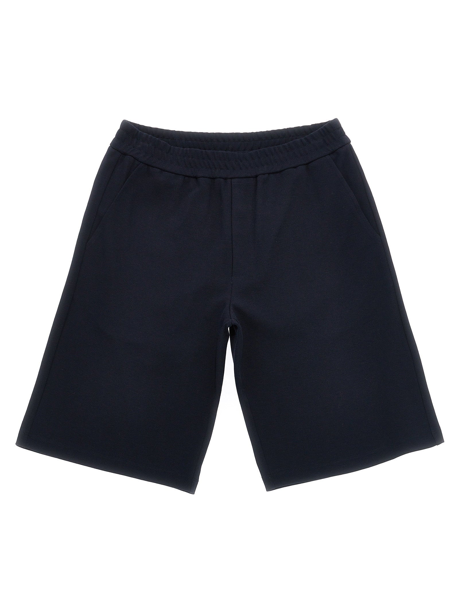 Moncler Enfant Tricolor Bermuda Shorts – 100% cotton