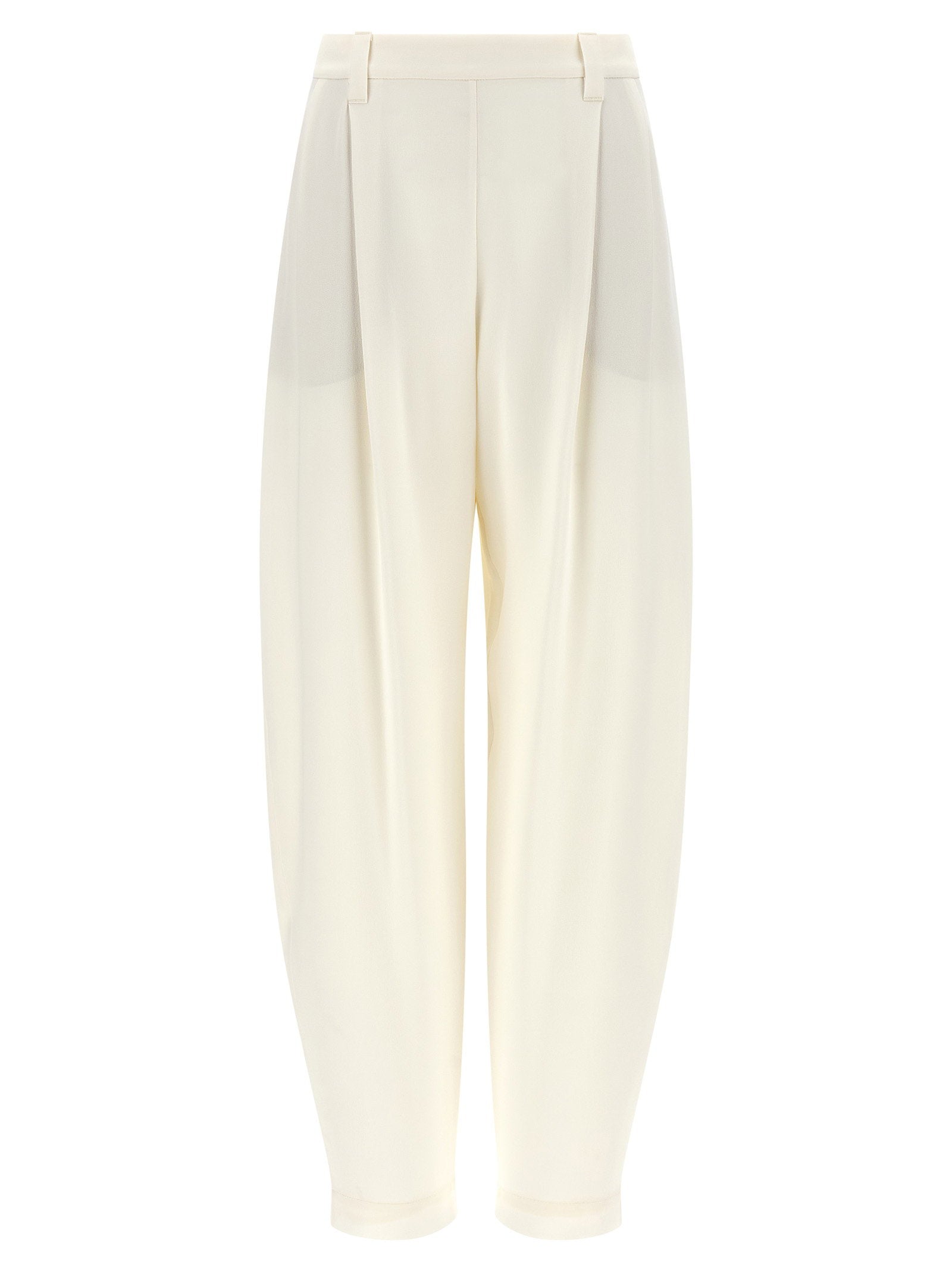 Brunello Cucinelli Twill Pants – 72% viscose, 28% linen
