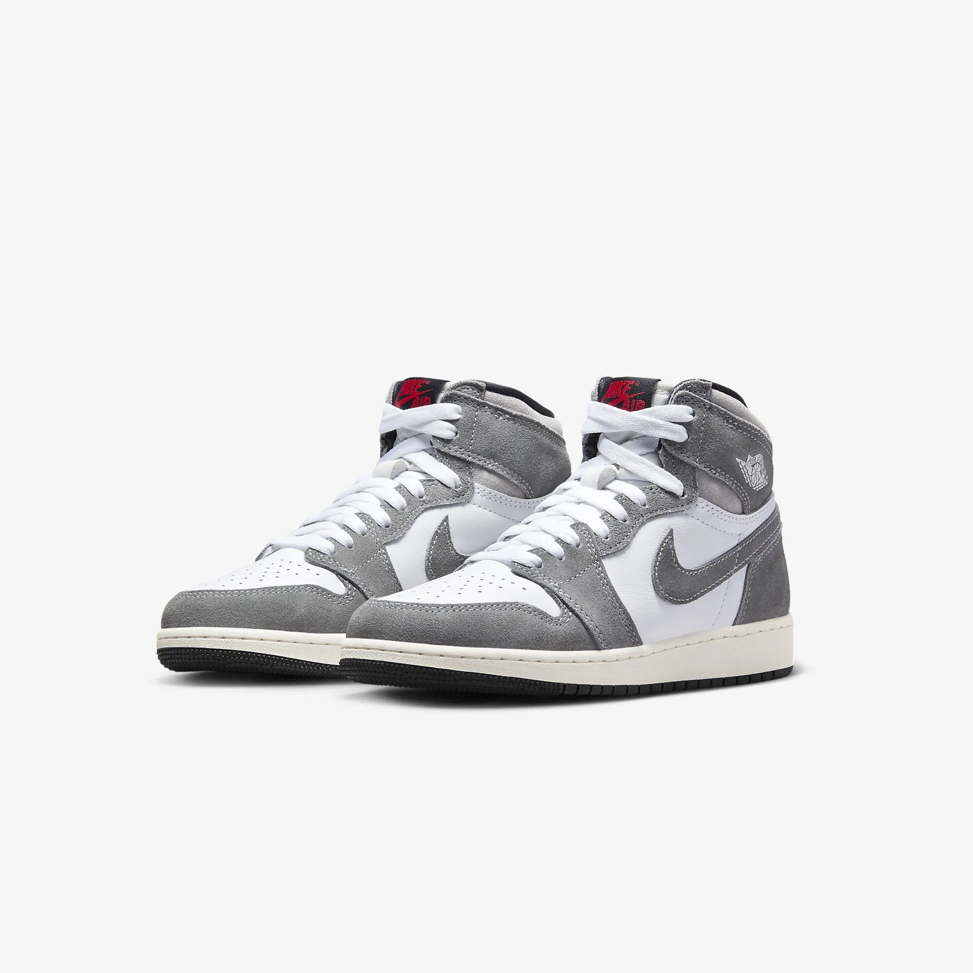 Jordan | AIR JORDAN 1 HIGH OG { BLACK/WHITE/LIGHT SMOKE GREY