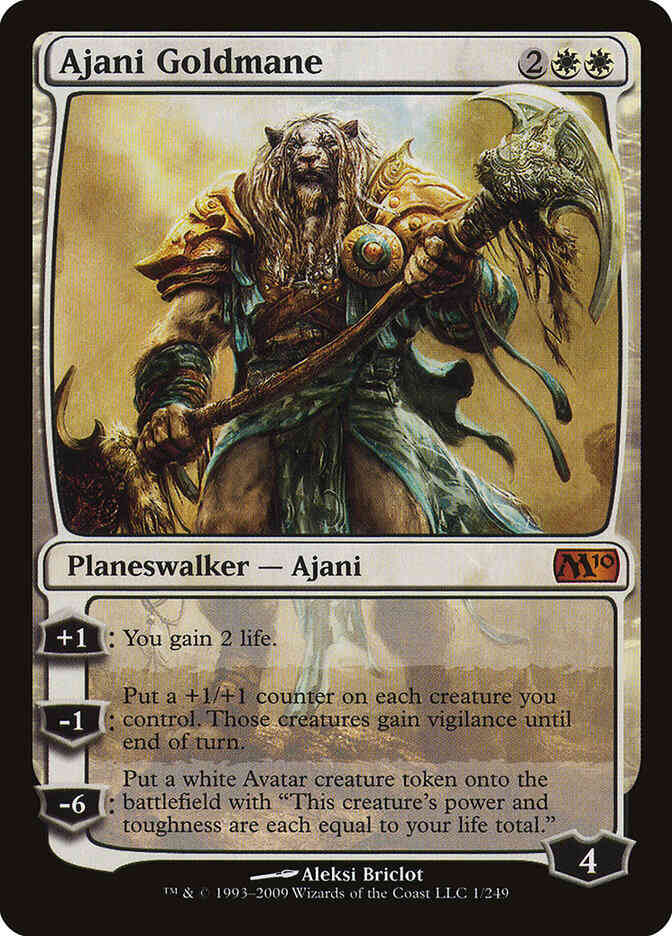 Ajani goldmane magic – Ajani Goldmane [Magic 2010] [Non-Foil]