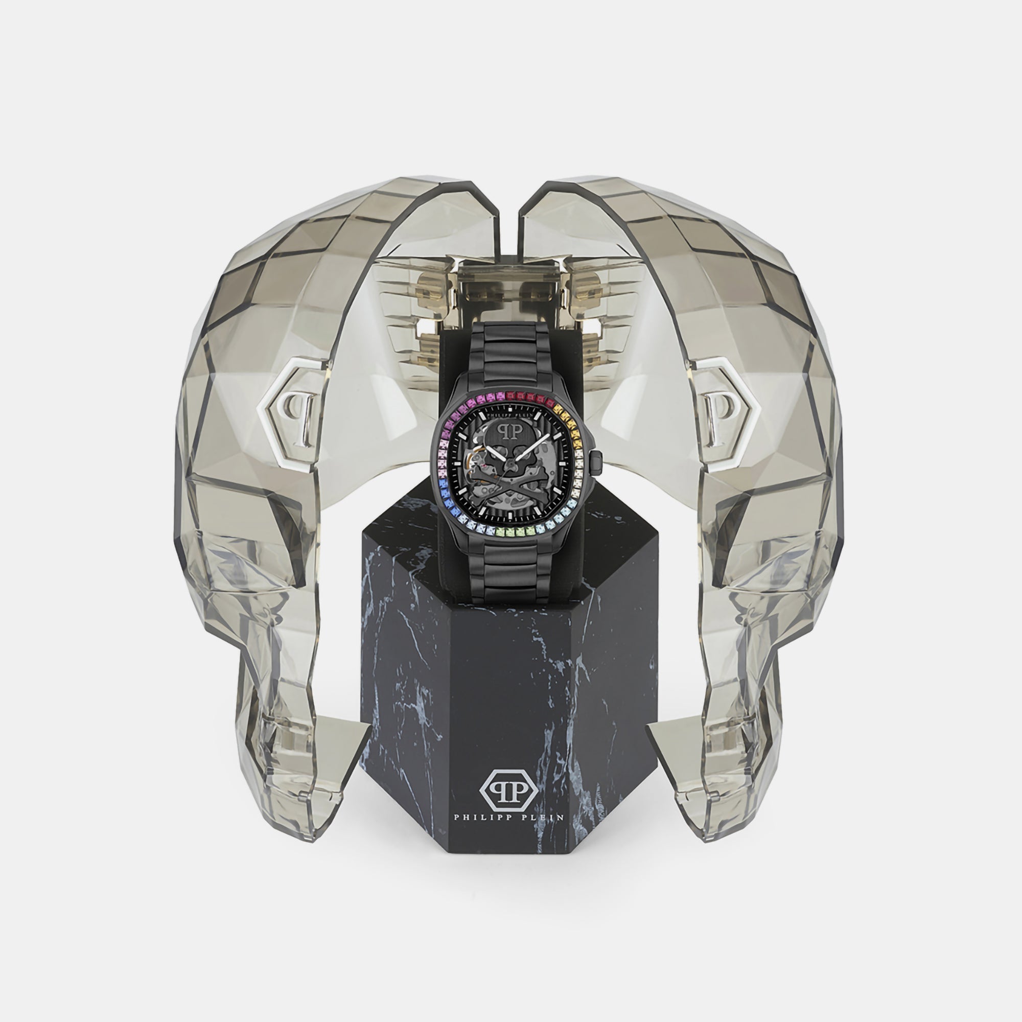 Philipp Plein High-Iconic Men Automatic Black Dial Analog Stainless Steel Watch PWRAA0823 - view 4