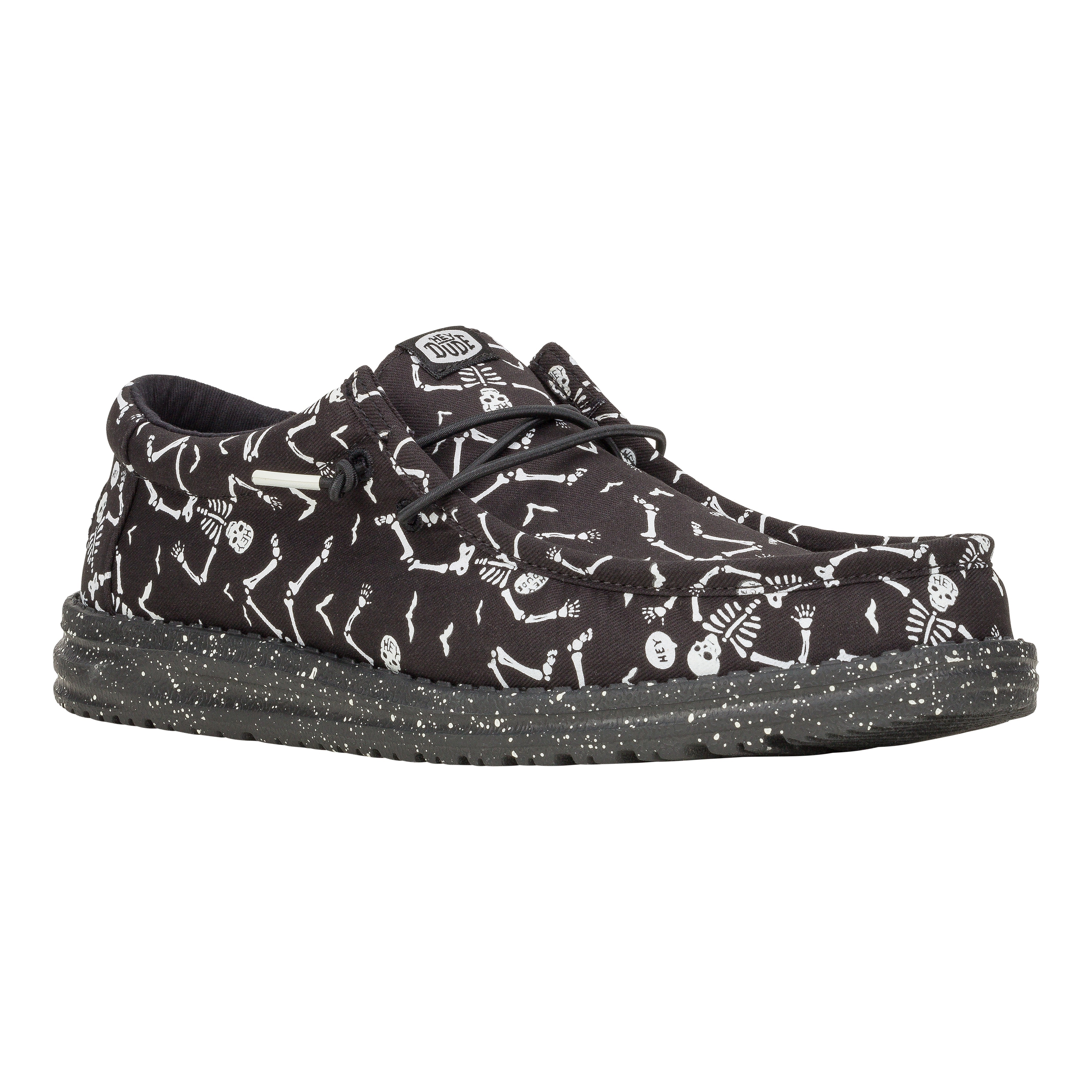 HEYDUDE shoes Wally Skeletons - Skeletons Black - view 7