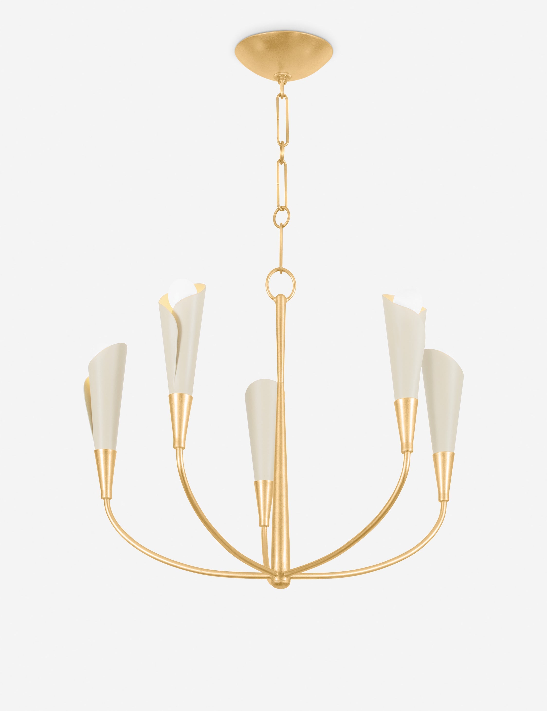 Lulu and Georgia Yvette Chandelier – Brass