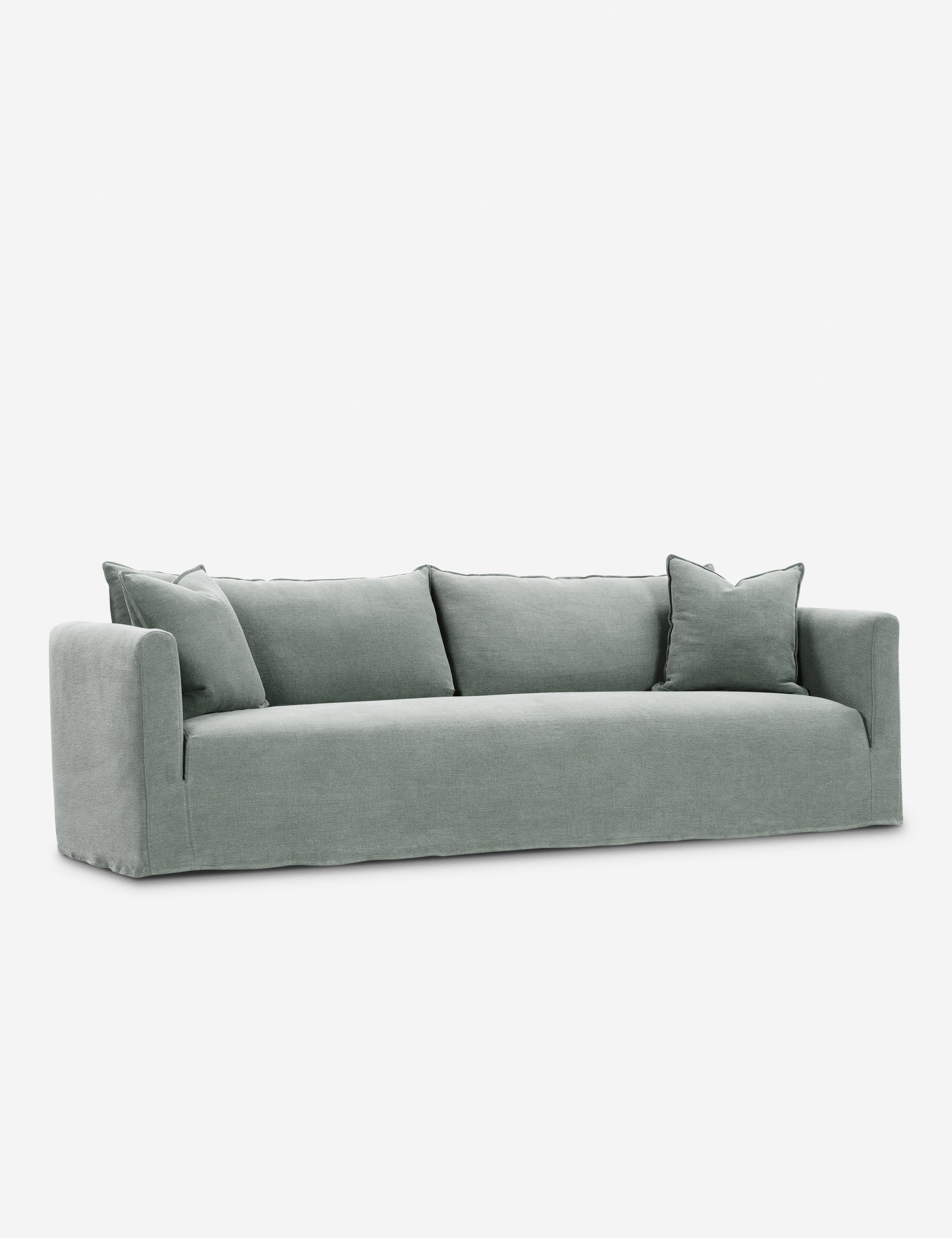 Lulu and Georgia Seton Slipcover Sofa - view 7