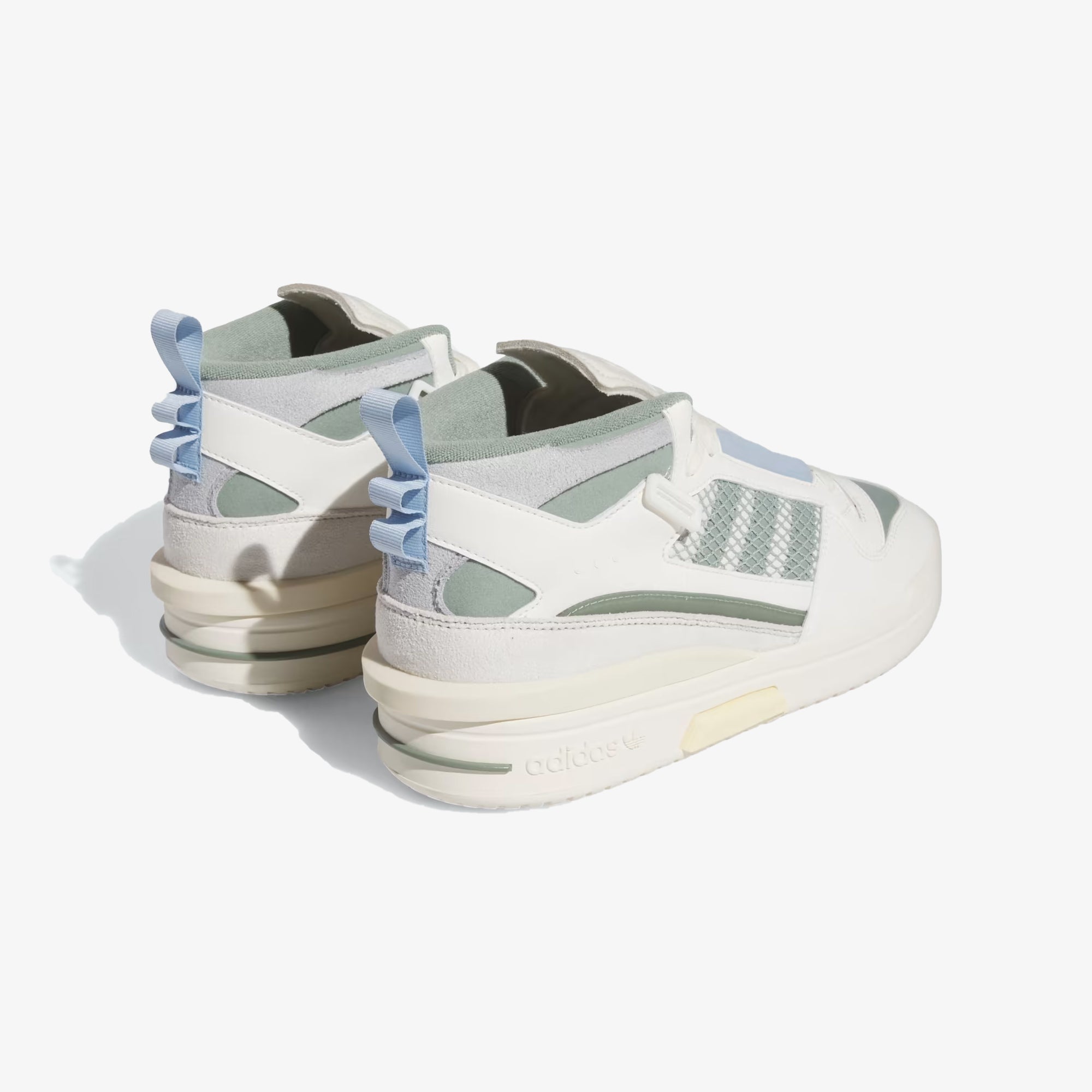 Adidas Originals | FORUM MOD MID { WONDER BLUE/WHITE - view 2
