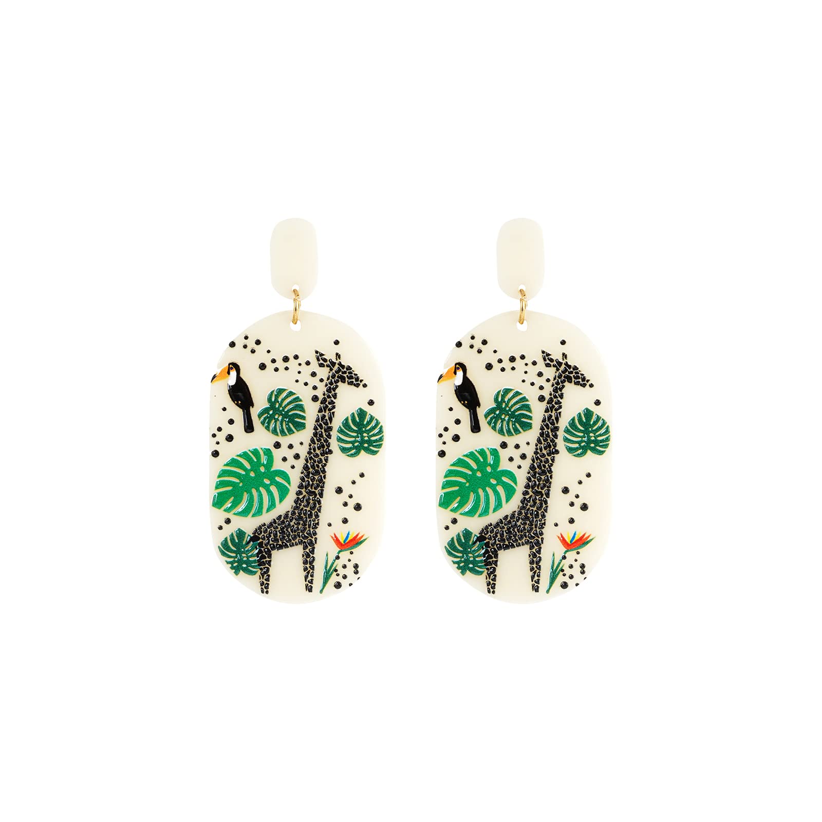 Joker & Witch Ally Multicolour Fauna Earring