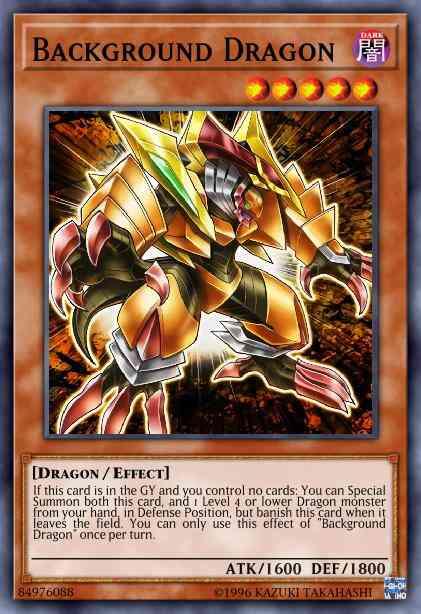 Yu-Gi-Oh! Background Dragon - MP19-EN008 - Common - 1st Edition