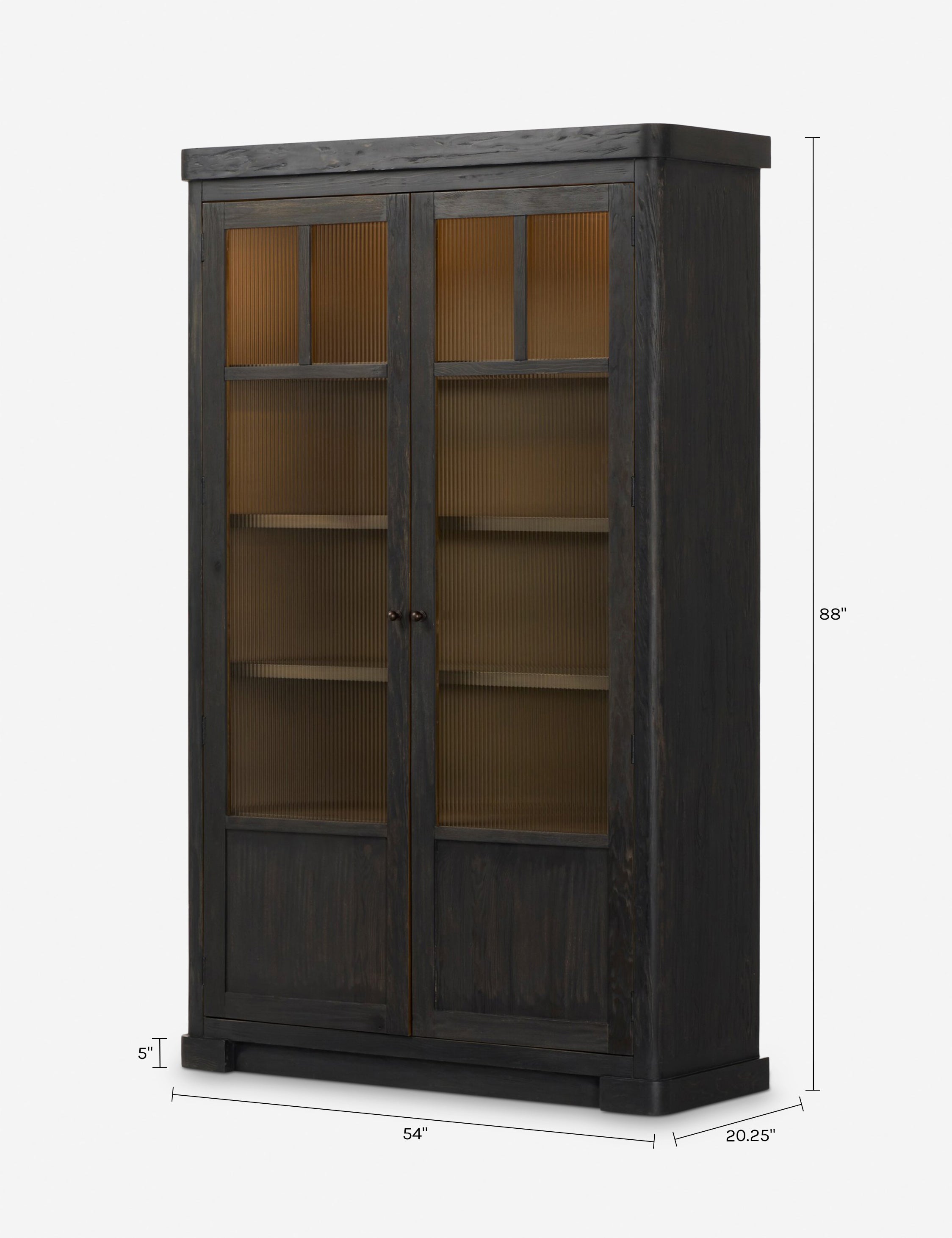 Lulu and Georgia Murrell Curio Cabinet – Black - view 12
