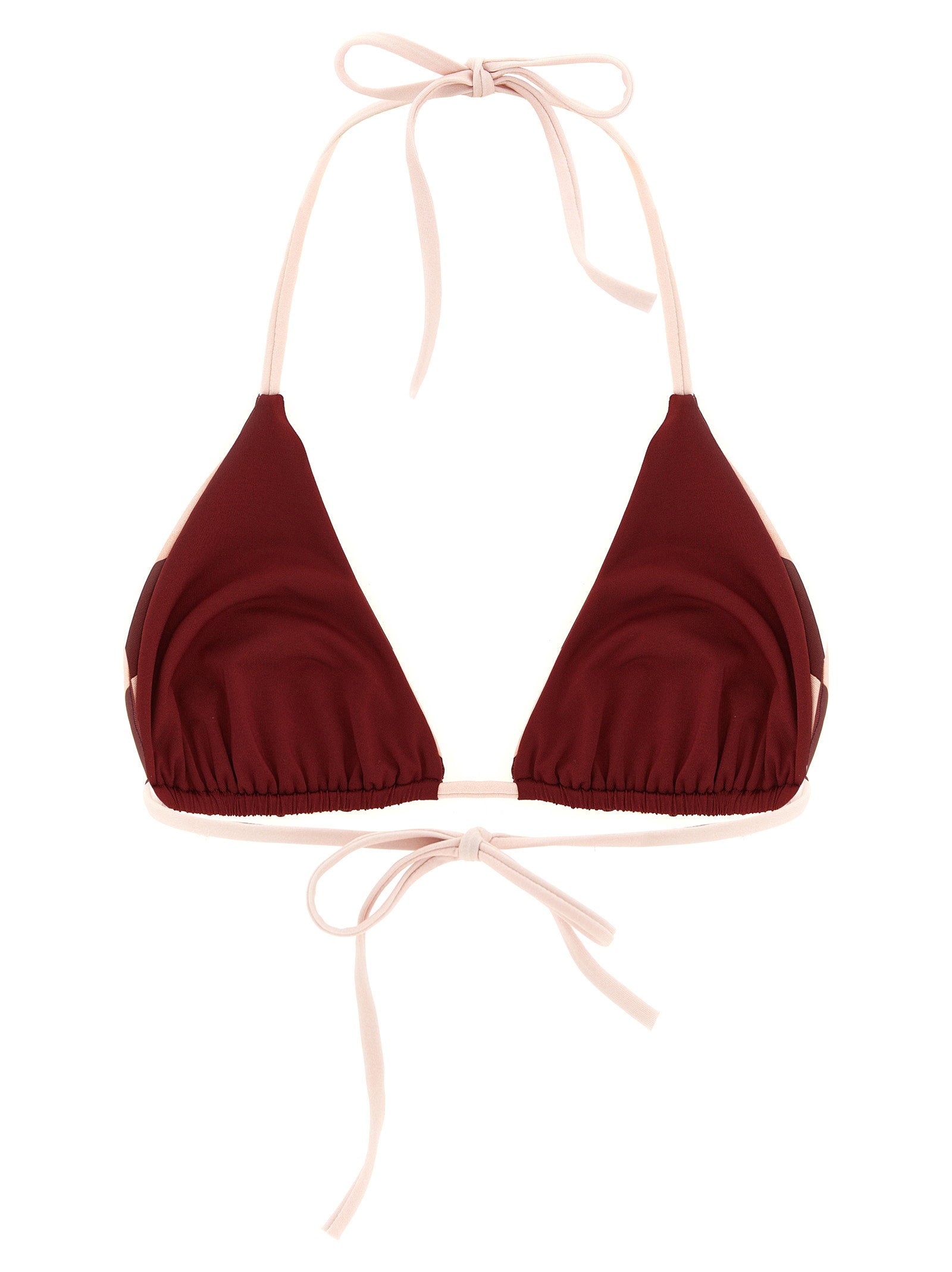 Fendi Pequin Reversible Bikini Top - view 2
