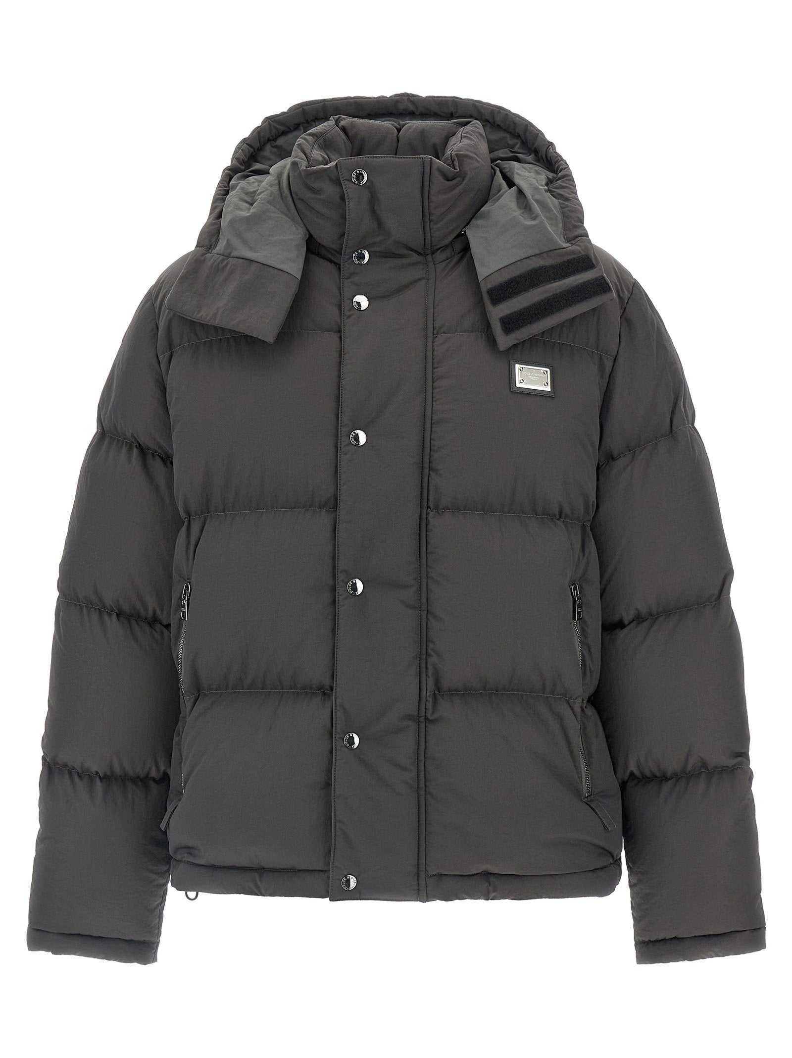 Dolce & Gabbana Logo Patch Down Jacket - view 2