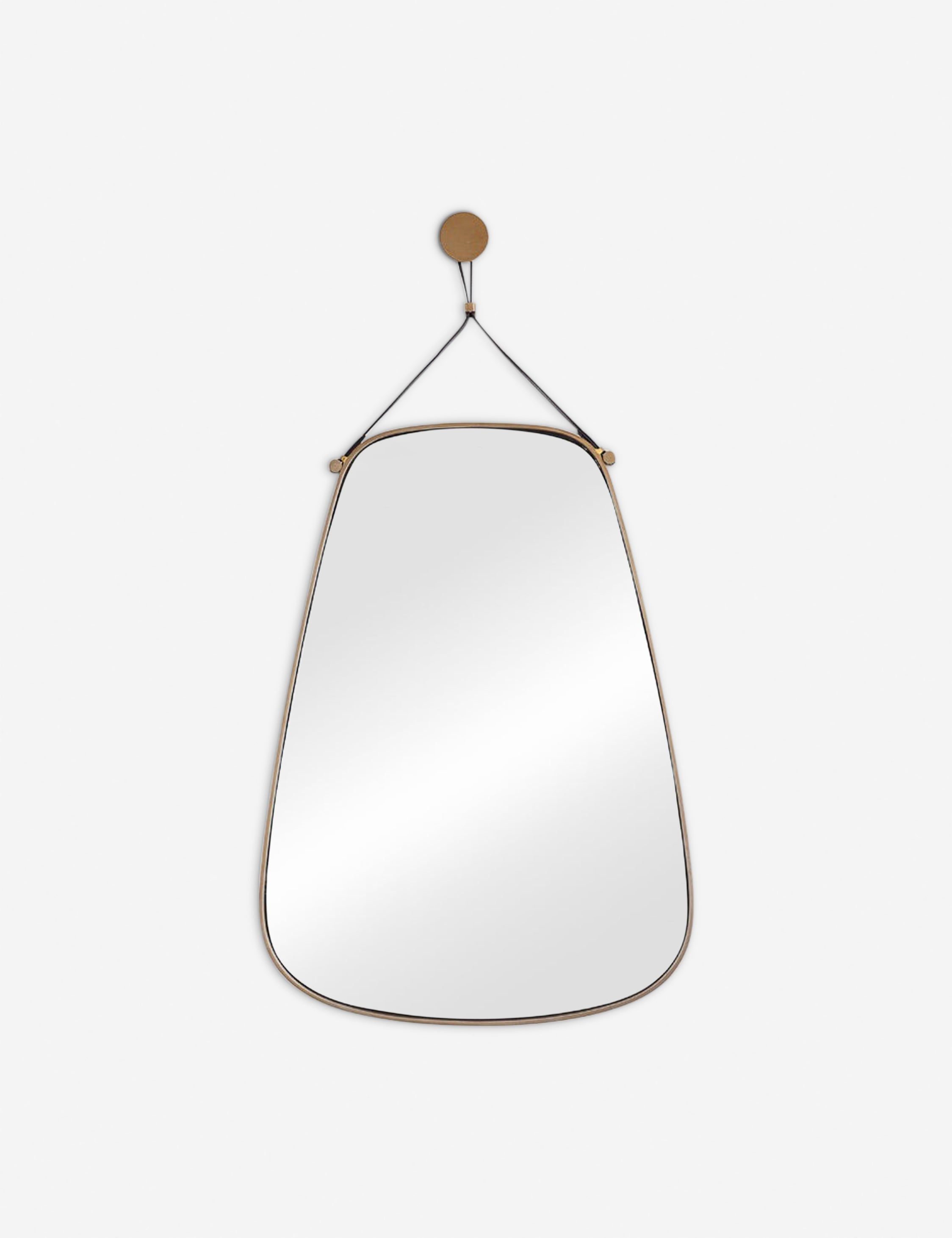 Lulu and Georgia Arteriors Norissa Mirror – Gold