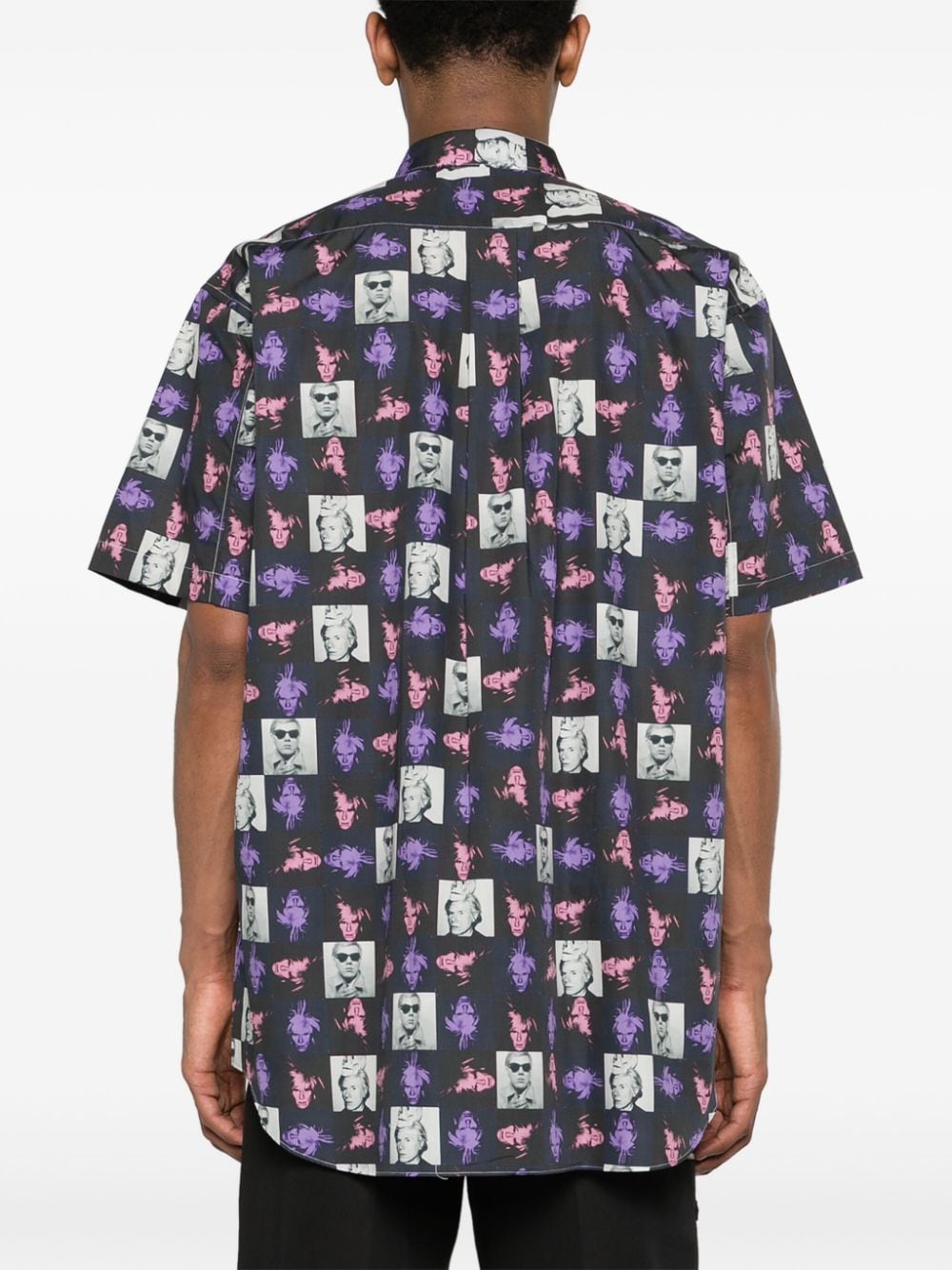 Comme Des Garcons Andy Warhol print shirt – Cotton 100% - view 4