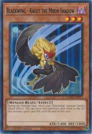 Yu-Gi-Oh! Blackwing - Kalut the Moon Shadow - MAZE-EN037 - Rare - 1st Edition