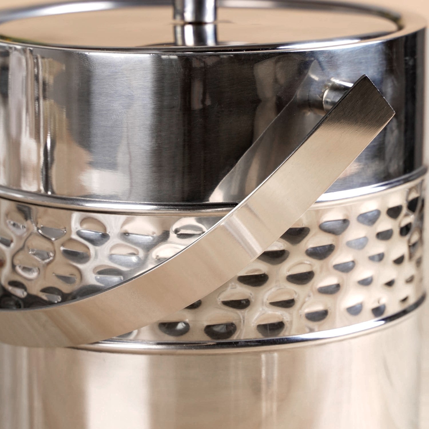 Nestasia Robust Stainless Steel Ice Bucket With Scoop Shovel 2200ml - view 9