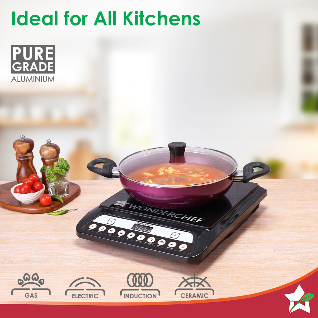 Bandhan Non-stick Cookware 3 Pcs.Set | Dosa Tawa,Kadhai by black tree - view 6