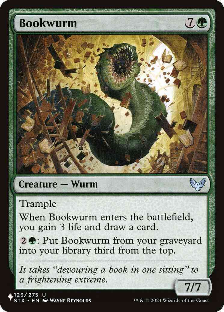 Stx-123 the list – Magic Bookwurm [STX-123] [The List] [Non-Foil]