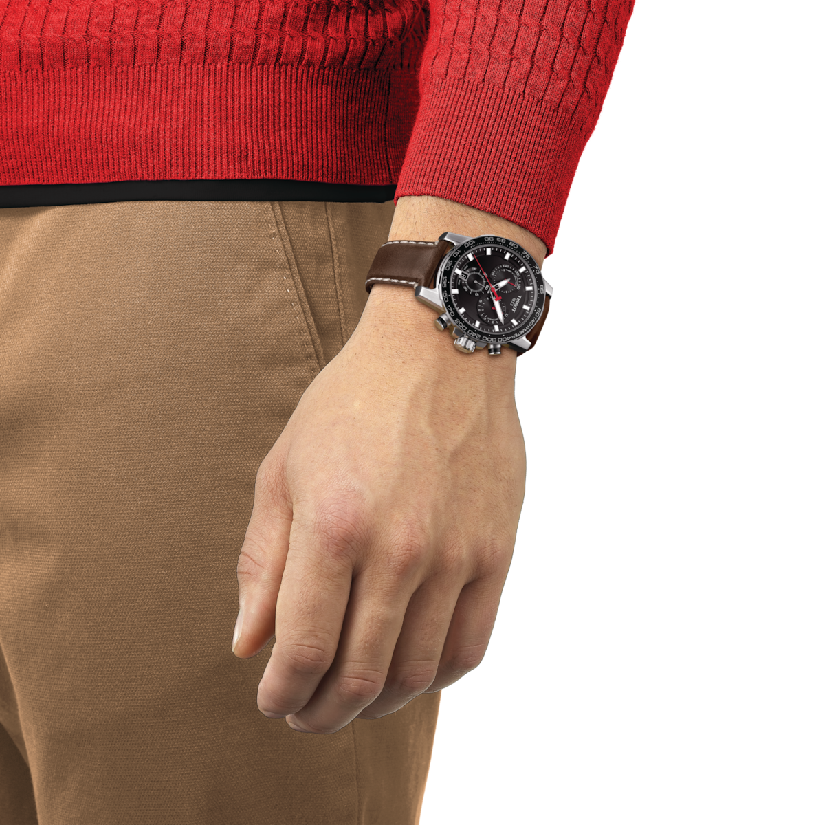 Tissot T-Sport Black Dial Men 45.5mm - view 2