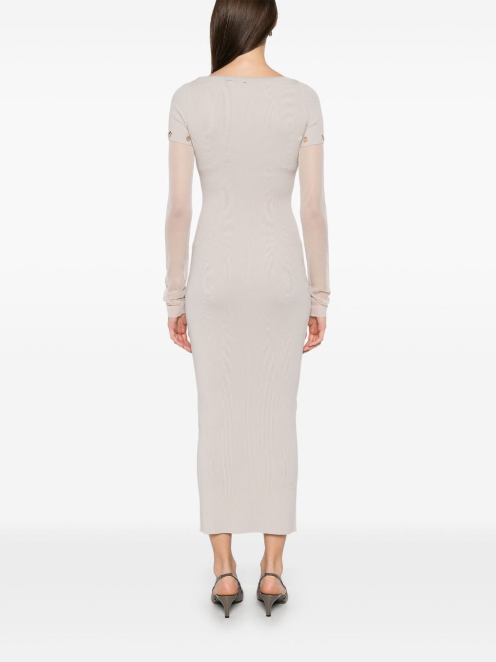 Sportmax Pre Knitted long dress - view 3