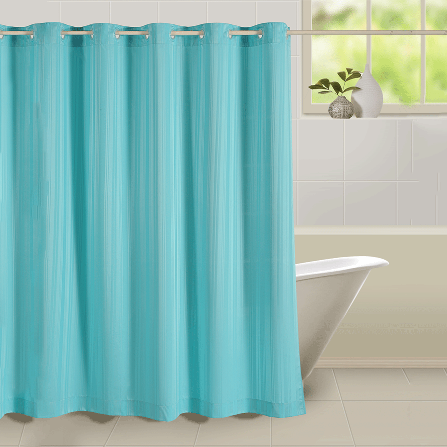 Swayam India Blue Blaze Shower Curtain- 5620