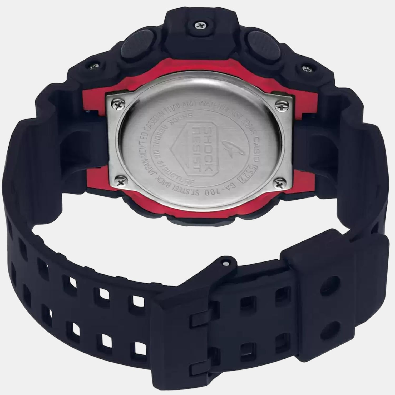 Casio G-Shock Men Quartz Black Dial Analog-Digital Resin Watch G714 - view 2