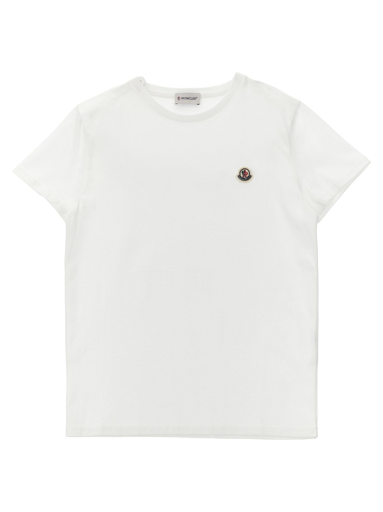 Moncler Enfant 3-pack Logo Patch T-shirt – 100% cotton - view 2