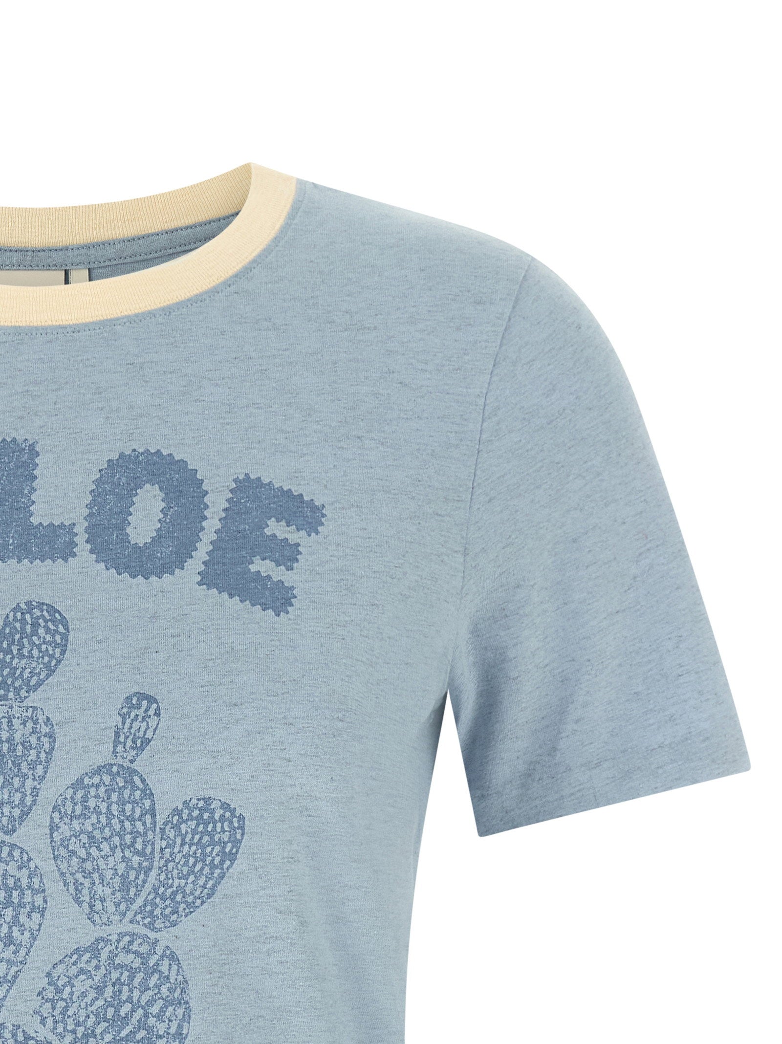 Chloé Graphic Print T-shirt – 100% cotton - view 3