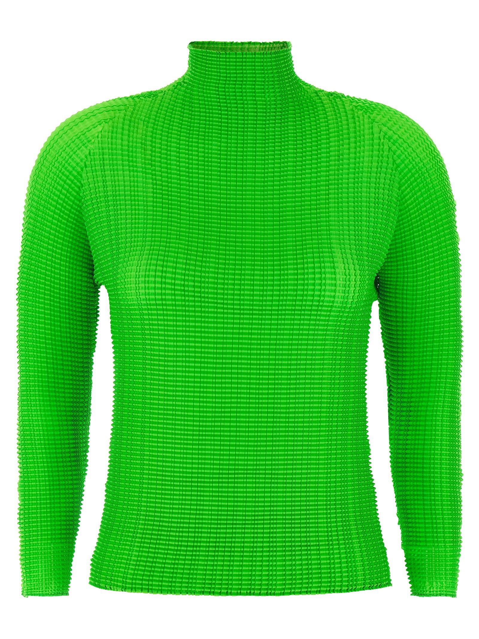 Issey Miyake Wooly Pleats-68 Blouse – 100% polyester