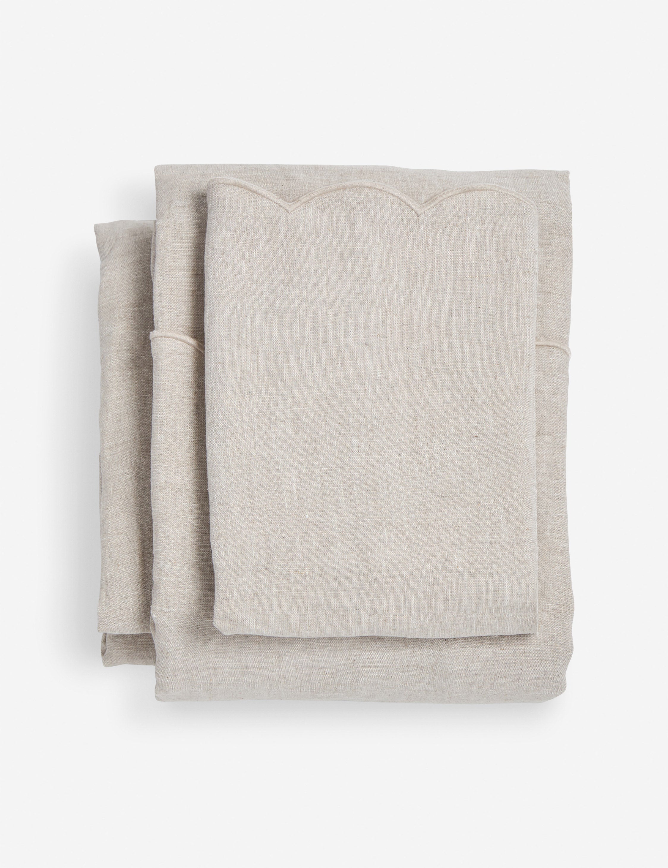 Lulu and Georgia Kelly Linen Sheet Set by Pom Pom At Home - view 2