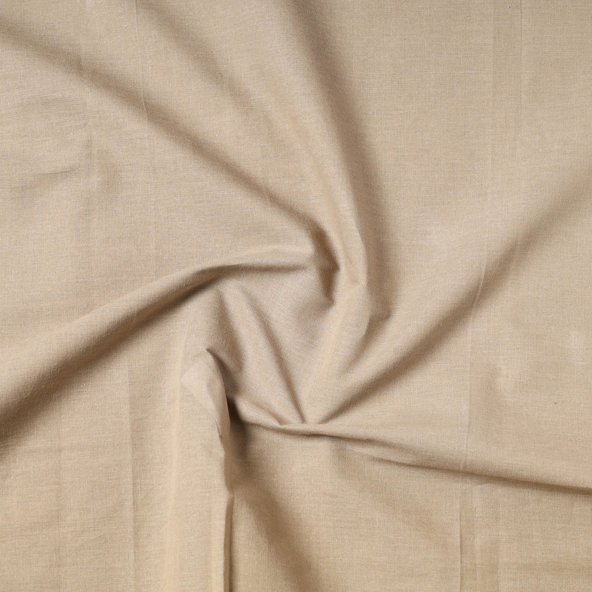 ITOKRI CRAFTS INITIATIVE Brown - Prewashed Plain Dyed Flex Cotton Precut Fabric (1.35 meter) 54 - view 2