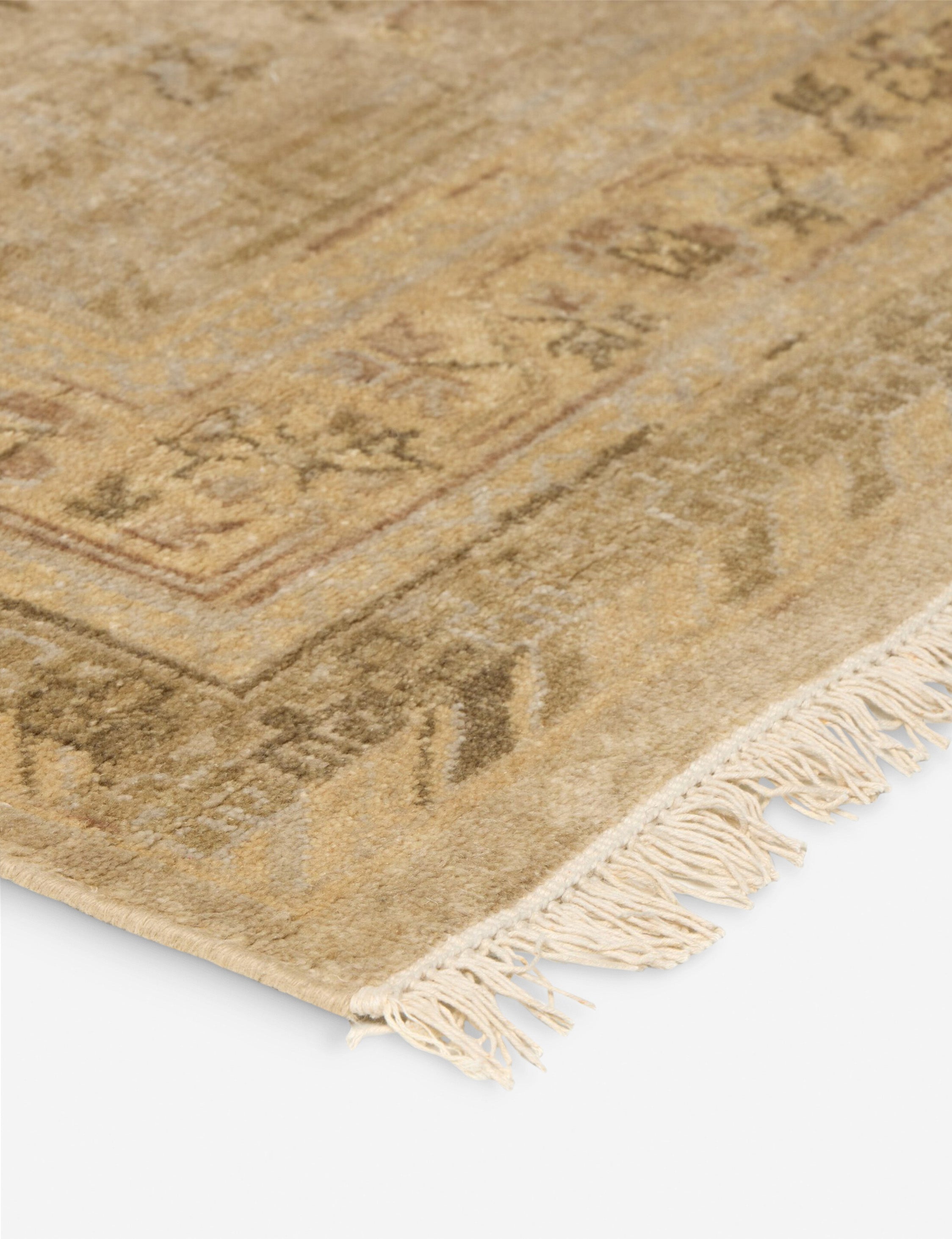 Lulu and Georgia Sabah Hand-Knotted Wool Rug – Natural - view 3